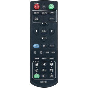 RCP01051 استبدال جهاز التحكم عن بعد مناسب لجهاز عرض فيوسونيك PJD5255 PJD5253 PJD5555W PJD5155 PJD5250 PJD5151 PJD5153 in Kuwait