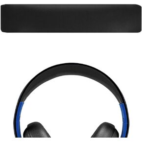 Geekria Protein Leather Headband Pad Compatible with Sony PlayStation Gold Wireless Stereo Headset PlayStation 4 PS3 PS4 CECHYA-0083, Headphones Replacement Band, Top Cushion Cover Repair Part