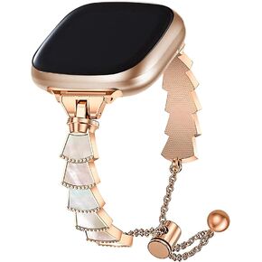 TUV PLNT Elegant Bands Compatible for Google Pixel Watch Bands Metal, Stainless Steel Metal Wristband Strap Band for Google Pixel Watch 2022 Women in Kuwait