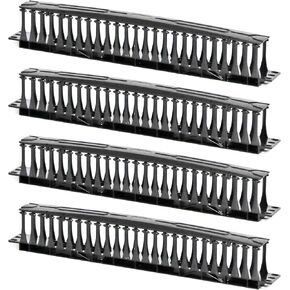 AEONS 1U Blank Rack Mount Panel 19-Inch Server Network Rack Enclosure Plastic Toolless Mounting Blanking Spacer Panel Black- 10 Pack in Saudi Arabia