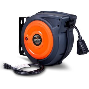 سوبر هاندي بكرة سلك تمديد قابلة للسحب بطول إضافي 12AWG × 65 قدم من البولي بروبلين الصناعي شديد التحمل 3C SJTOW من الدرجة الممتازة التجارية فائقة المرونة (S3) موصل ثلاثي الصنبور in Kuwait