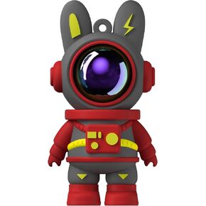 Cute Space Rabbit USB Flash Drive, Thumb Drive Waterproof USB 2.0 Memory Stick Small Size USB Drive Gift (128G, Cyan) in Saudi Arabia
