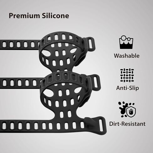 【Bone】 Universal Bike Strap Holder for Waterbottle, Raincoat, Supplies, Music Speaker, Cycling Accessories Strap for Mountain Road Bike, Camping Accessories for diameters 22mm-88mm in Saudi Arabia