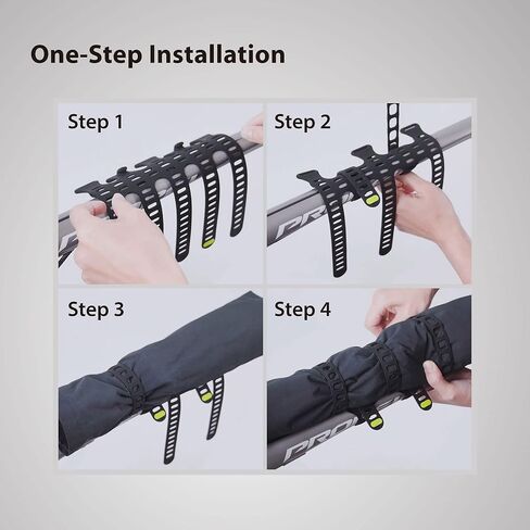 【Bone】 Universal Bike Strap Holder for Waterbottle, Raincoat, Supplies, Music Speaker, Cycling Accessories Strap for Mountain Road Bike, Camping Accessories for diameters 22mm-88mm in Saudi Arabia