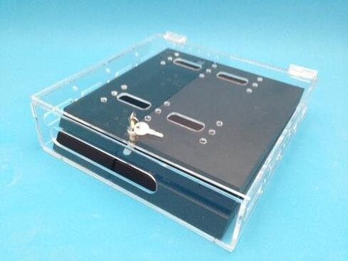 New Acrylic Security Console Case Compatible with and for PlayStation PS4 in Kuwait