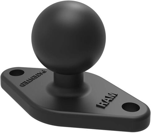 RAM MOUNTS Diamond Ball Base with AMPS Pattern, B Size 1" Ball | 2-hole AMPS mounting pattern, compatible with RAM Mounts holders and arms in Saudi Arabia