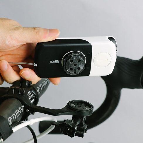 Thinvik Bike Computer Mount Adapter Insert Kit Back Rotate Cover Replace Compatible with Garmin Edge Series Replacement Adapter Back Cover in Saudi Arabia