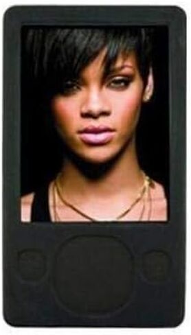 حافظة مشغل MP3 FastSun Microsoft Zune، حافظة من مطاط السيليكون الناعم لمشغل MP3 Microsoft Zune 80GB 120GB (أزرق فاتح) in Kuwait