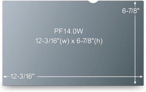 3M PF140W98 Black privacy filter for 14" widescreen in Saudi Arabia