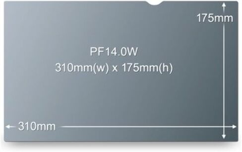 3M PF140W98 Black privacy filter for 14" widescreen in Saudi Arabia