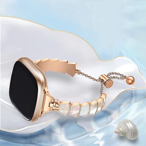 TUV PLNT Elegant Bands Compatible for Google Pixel Watch Bands Metal, Stainless Steel Metal Wristband Strap Band for Google Pixel Watch 2022 Women in Kuwait