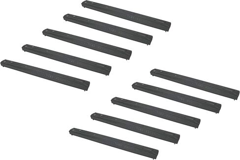 AEONS 1U Blank Rack Mount Panel 19-Inch Server Network Rack Enclosure Plastic Toolless Mounting Blanking Spacer Panel Black- 10 Pack in Kuwait