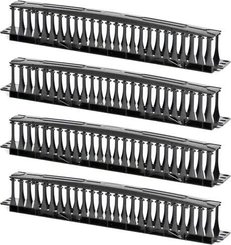 AEONS 1U Blank Rack Mount Panel 19-Inch Server Network Rack Enclosure Plastic Toolless Mounting Blanking Spacer Panel Black- 10 Pack in Kuwait