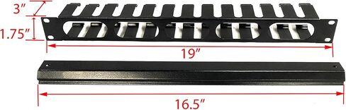 AEONS 1U Blank Rack Mount Panel 19-Inch Server Network Rack Enclosure Plastic Toolless Mounting Blanking Spacer Panel Black- 10 Pack in Kuwait