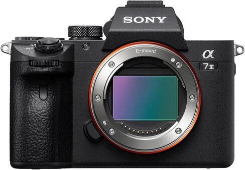 Sony Alpha A7 III E-Mount Interchangeable Lens Mirrorless Camera with Full Frame Sensor Bundle with Led Light Panel, Camera Bag, 128 GB Memory Card and Camera Accessories (6 Items) in Saudi Arabia