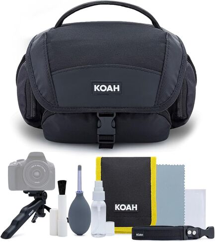 Sony Alpha A7 III E-Mount Interchangeable Lens Mirrorless Camera with Full Frame Sensor Bundle with Led Light Panel, Camera Bag, 128 GB Memory Card and Camera Accessories (6 Items) in Saudi Arabia