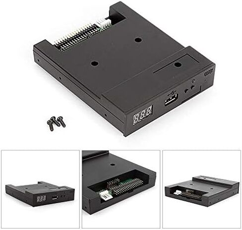 Yosoo USB Floppy Drive Emulator Sfr1m44-u100k Updated Version -Black in Saudi Arabia