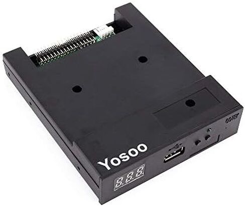 Yosoo USB Floppy Drive Emulator Sfr1m44-u100k Updated Version -Black in Saudi Arabia