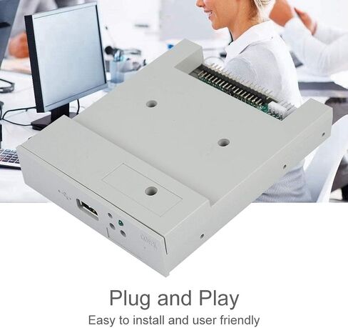 ويندري محاكي USB مرن ذاكرة مدمجة 3.5 انش 1.44 ميجابايت USB SSD محرك أقراص مرن محاكي التوصيل والتشغيل واجهة قرص مرن 34 دبوس، مزود طاقة تيار مستمر 5 فولت in Saudi Arabia