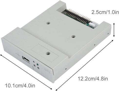 ويندري محاكي USB مرن ذاكرة مدمجة 3.5 انش 1.44 ميجابايت USB SSD محرك أقراص مرن محاكي التوصيل والتشغيل واجهة قرص مرن 34 دبوس، مزود طاقة تيار مستمر 5 فولت in Saudi Arabia