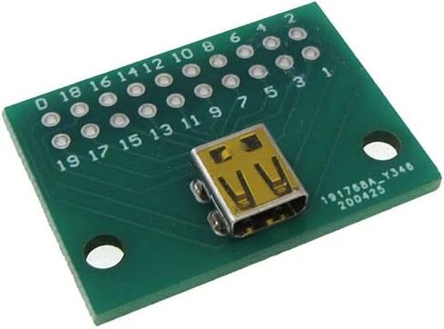 Micro HDMI Female Connector Breakout Board 19P Type-D in Saudi Arabia