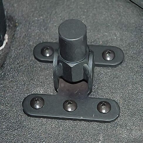 حامل Bracketron العالمي على الأرض لحامل الكمبيوتر المحمول Mobotron Universal Vehicle (BRKVLM) وقاعدة ومسامير معدنية متضمنة LTM-FM-101، أسود in Kuwait