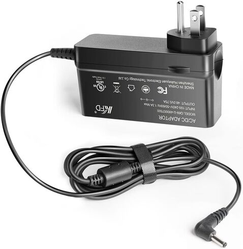 KFD 48V محول التيار المتردد AC DC لـ HP Aruba AP-203H 203R AP-205H 330 AP-334 AP-335 RAP-3WNP نقطة الوصول AP JY695A JW627A JX991A AP-AC-48V36C 48VDC 1A سلك إمداد الطاقة كابل شاحن بطارية PSU in Kuwait