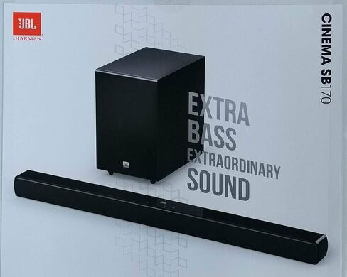 JBL Bar 2.1 - مكبر صوت للقناة مع مضخم صوت لاسلكي in Kuwait