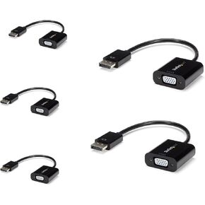 StarTech Active DisplayPort to VGA Adapter, 1080p60, DP1.2 Dongle (DP2VGA3) in Kuwait