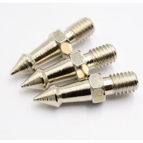 koolehaoda 3 pcs Metal Spikes 3/8" Screw Suitable for tripods monopods with 3/8" Threads. in Saudi Arabia