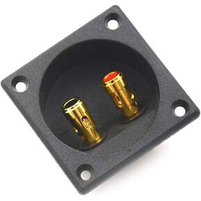 لوازم المعدات الكهربائية من Davitu - كوب زنبركي مستدير، قابس مضخم صوت للسيارة، صندوق مكبر صوت ستيريو، موصل طرفي 57 × 57 × 25 مم in Kuwait