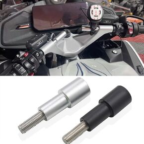 Midimttop Handlebar Phone Stand Extension GPS Navigation Mobile Phone Holder Bracket Mount fit for B-M-W K1600GT R1200RE R1200RT R1250RS R1250RT 2017 2018 2019 2020 (Silver) in Saudi Arabia