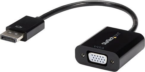 محول StarTech Active DisplayPort إلى VGA، 1080p60، DP1.2 Dongle (DP2VGA3) in Kuwait