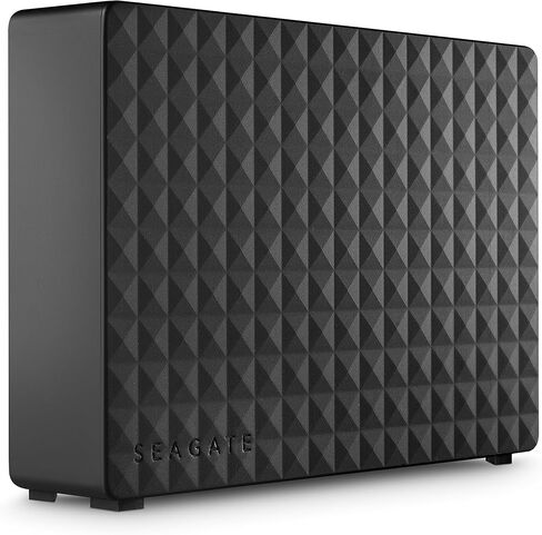 Seagate Expansion Desktop 10TB External Hard Drive HDD - USB 3.0 for PC & Laptop, 1-Year Rescue Service (STEB10000400), Black in Kuwait