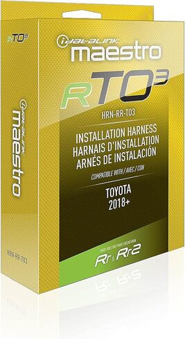 استبدال الراديو العالمي Idatalink iDatalink RR ADS-MRR مع + (1) محول دمج HRN-RR-TO3 متوافق مع مركبات تويوتا المختارة لعام 2018، ADS-MRR + HRN-RR-TO3 in Kuwait
