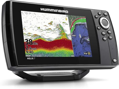 Humminbird 410950-1NAV HELIX 7 CHIRP MSI (تصوير جانبي ميجا) GPS G3 NAV Fish Finder in Saudi Arabia