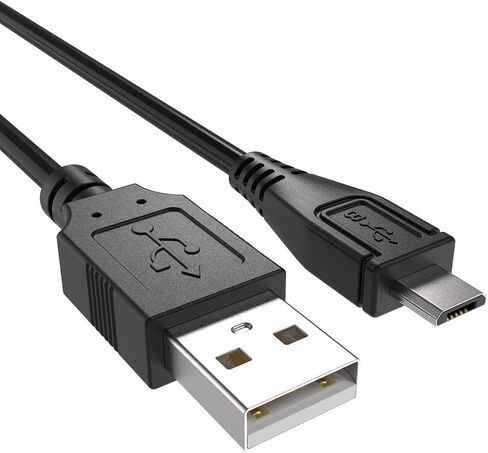 كابلات PChero Micro USB 2 حزم، 5 أقدام USB 2.0 A ذكر إلى Micro B مزامنة بيانات كابلات محول أسلاك للهواتف Android والأجهزة اللوحية الجدار واتصال شاحن السيارة in Kuwait