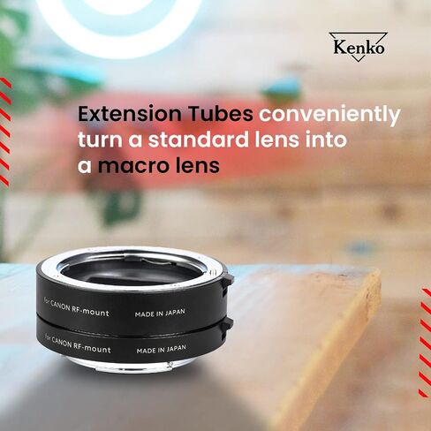 Kenko 515501 Lens Accessory Digital Close-Up Ring Set for Nikon Z Mount 0.4 inch (10 mm) / 0.6 inch (16 mm) with Electronic Contact, Made in Japan in Kuwait