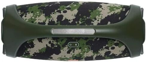 JBL Boombox 2 - Bluetooth Speaker, Powerful Sound Bass, IPX7 Waterproof, 24 Hours Playtime, Powerbank, PartyBoost for Speaker Pairing, for Home and Outdoor, and Megen Pertection Bag (Camo) in Saudi Arabia