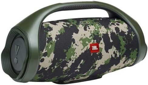 JBL Boombox 2 - Bluetooth Speaker, Powerful Sound Bass, IPX7 Waterproof, 24 Hours Playtime, Powerbank, PartyBoost for Speaker Pairing, for Home and Outdoor, and Megen Pertection Bag (Camo) in Saudi Arabia