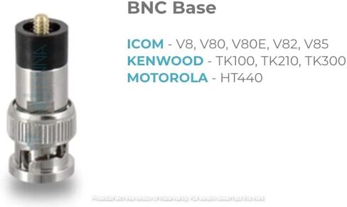 Smiley Antenna 2 Meter Mini RUBBERDUCK Antenna-BNC Connector HAM Radio Two-Way Radio in Kuwait