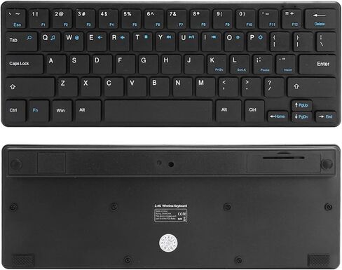 Qiilu Clavier Sans Fil Clavier Souris Sans Fil Abs 2.4G USB استقبال لوحة المفاتيح مجموعة الماوس لوحة المفاتيح اللاسلكية والماوس C لملحقات OMPuter in Saudi Arabia