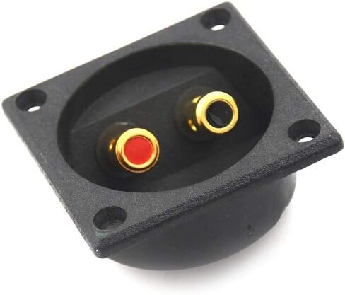 لوازم المعدات الكهربائية من Davitu - كوب زنبركي مستدير، قابس مضخم صوت للسيارة، صندوق مكبر صوت ستيريو، موصل طرفي 57 × 57 × 25 مم in Kuwait