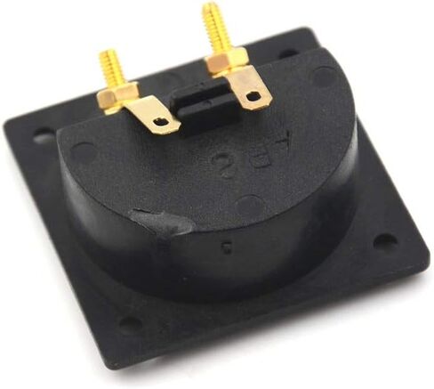 لوازم المعدات الكهربائية من Davitu - كوب زنبركي مستدير، قابس مضخم صوت للسيارة، صندوق مكبر صوت ستيريو، موصل طرفي 57 × 57 × 25 مم in Kuwait