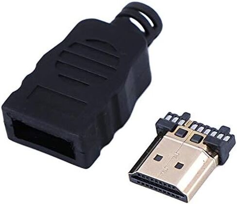 مستلزمات المعدات الكهربائية من Davitu - محطات نقل موصل HDMI ذكر جديدة مع صندوق in Kuwait