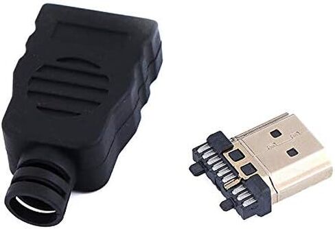 مستلزمات المعدات الكهربائية من Davitu - محطات نقل موصل HDMI ذكر جديدة مع صندوق in Kuwait