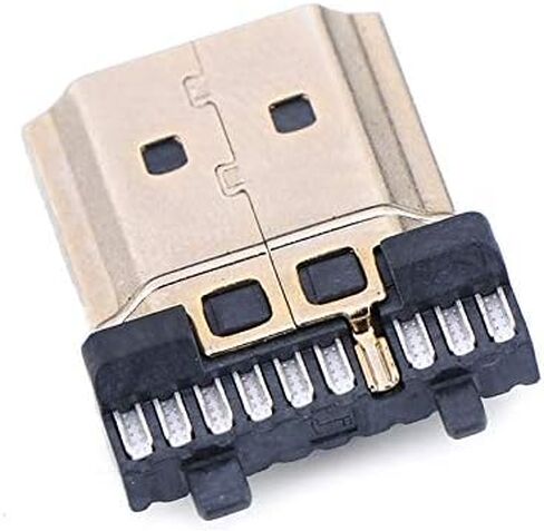 مستلزمات المعدات الكهربائية من Davitu - محطات نقل موصل HDMI ذكر جديدة مع صندوق in Kuwait