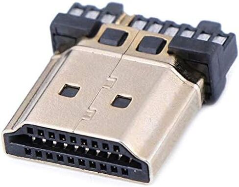 مستلزمات المعدات الكهربائية من Davitu - قطعة واحدة من أطراف نقل موصل HDMI ذكر مع صندوق عالي الجودة in Kuwait