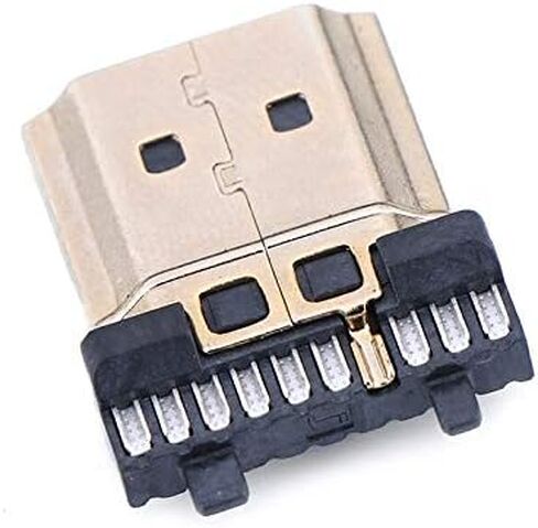 مستلزمات المعدات الكهربائية من Davitu - قطعة واحدة من أطراف نقل موصل HDMI ذكر مع صندوق عالي الجودة in Kuwait