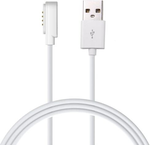 Charging Cable for Smart Watch, 4 Pins Magnetic Adsorption USB Charger Cable for Bluetooth Smart Watches: Picture Size is Correct（Be Sure to Check） (4 Pin) in Kuwait